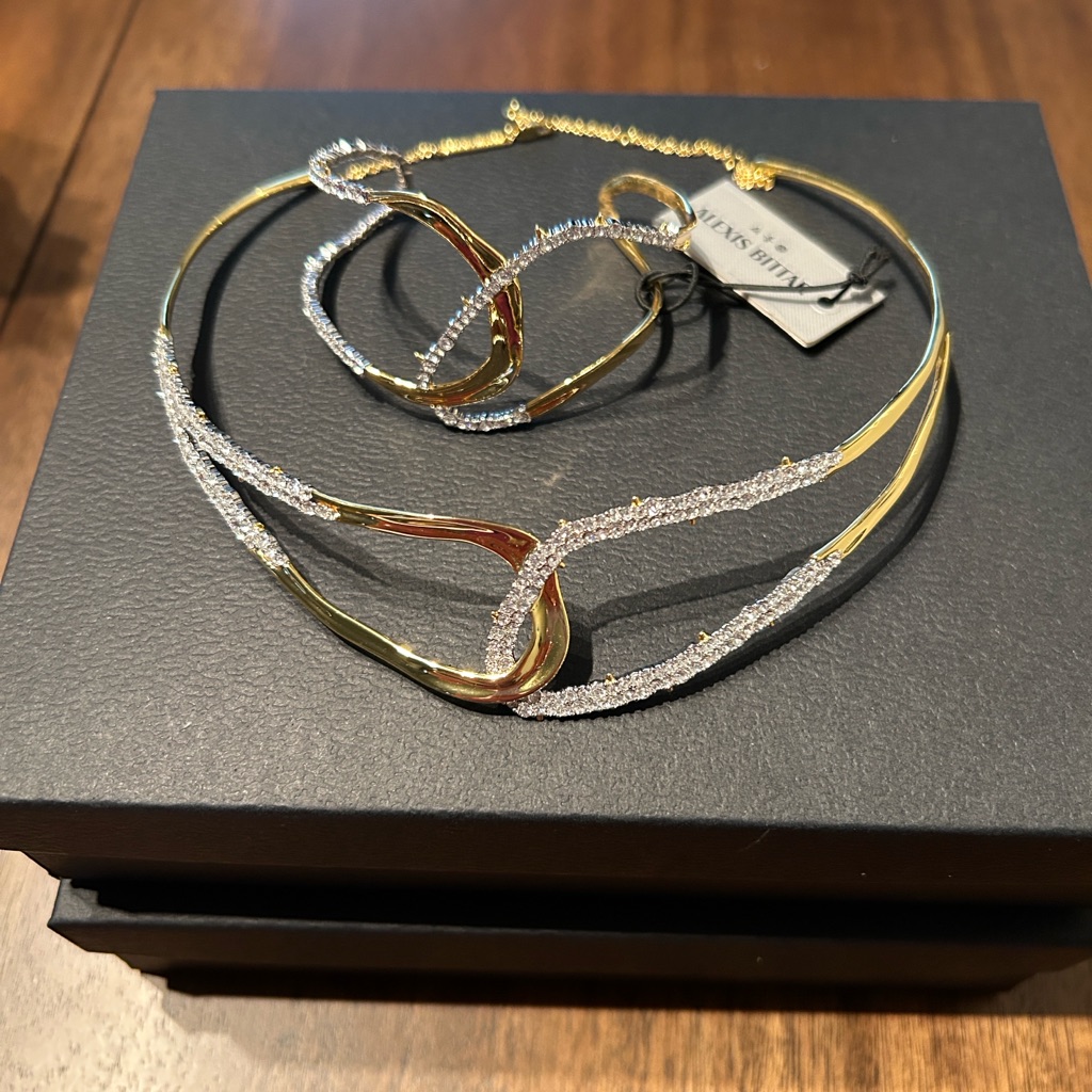 Alexis Bittar Gold And Silver Necklace
